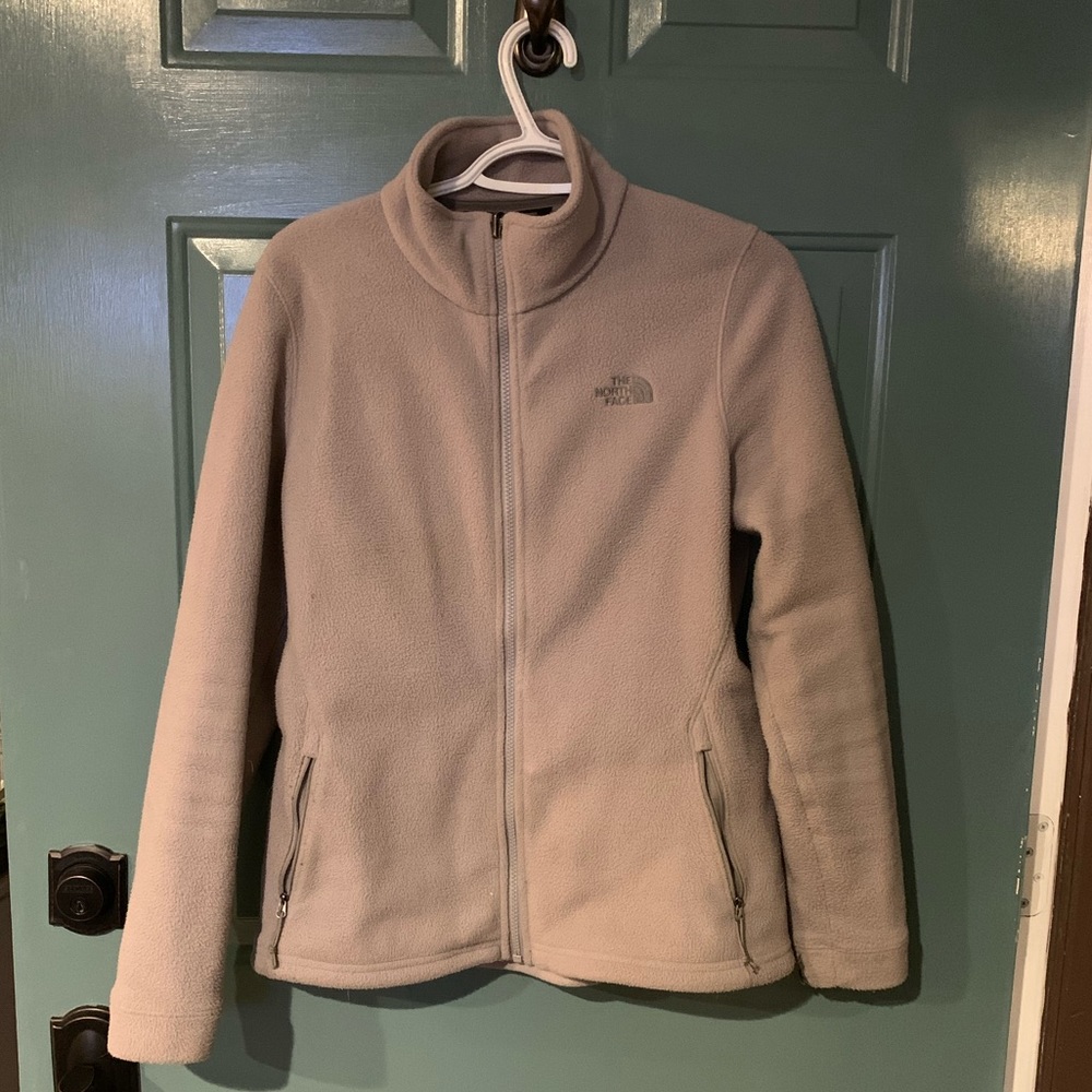 Grey north face fleece